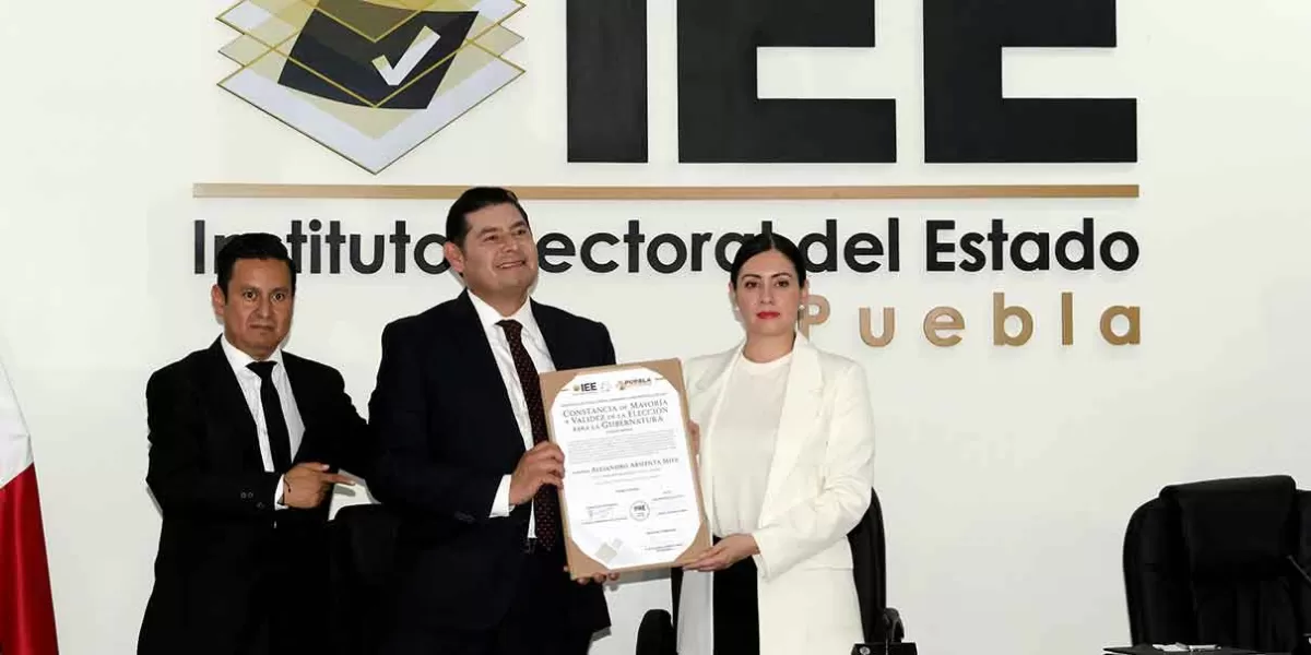 Con triunfo histórico, Puebla ya tiene gobernador 