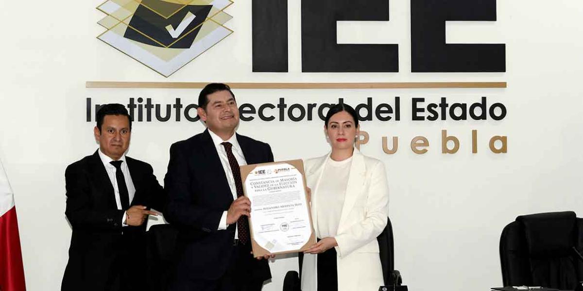 Con triunfo histórico, Puebla ya tiene gobernador 
