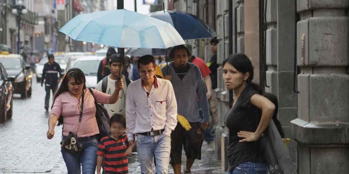 Lluvias y frío, el pronóstico del clima HOY para Puebla