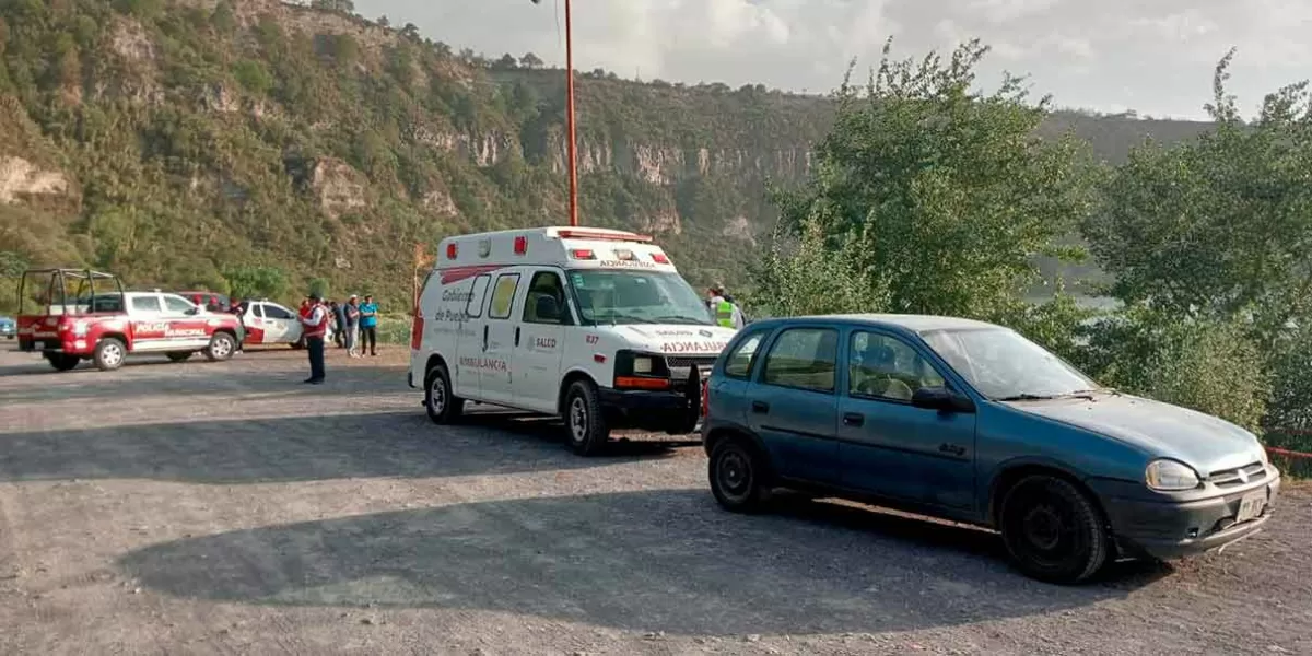 Muer3n dos menores de edad dentro de la laguna de Aljojuca