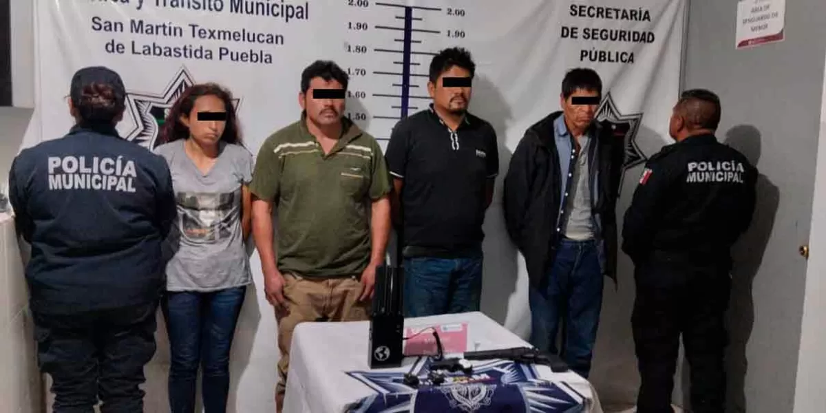 Caen 4 sujetos por robo de vehículo en Texmelucan; entre ellos “El Balín”