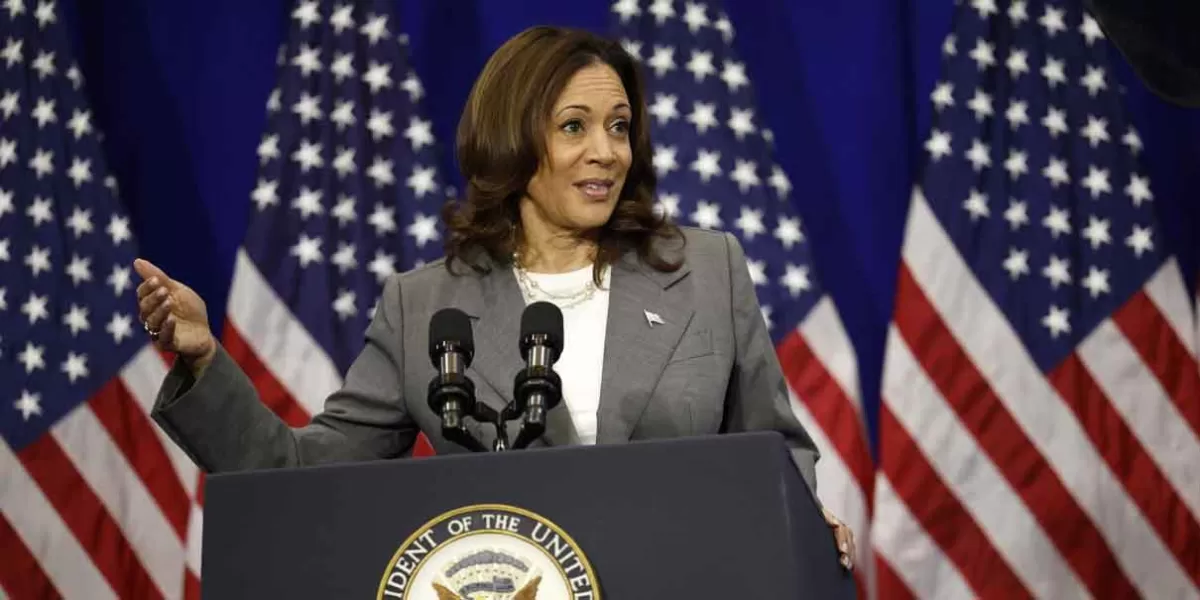 Aventajaría Kamala Harris a Biden en un duelo electoral contra Trump