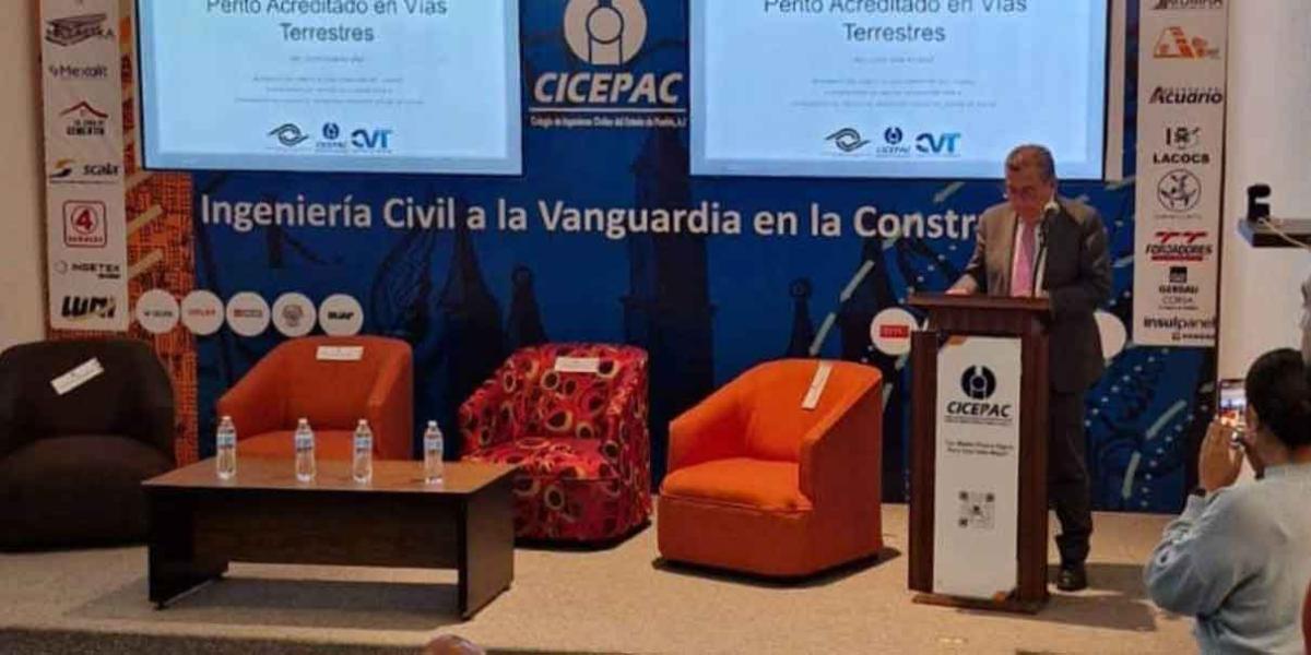 Para garantizar trabajos de calidad en Puebla, Cicepac acredita a peritos en vía terrestre