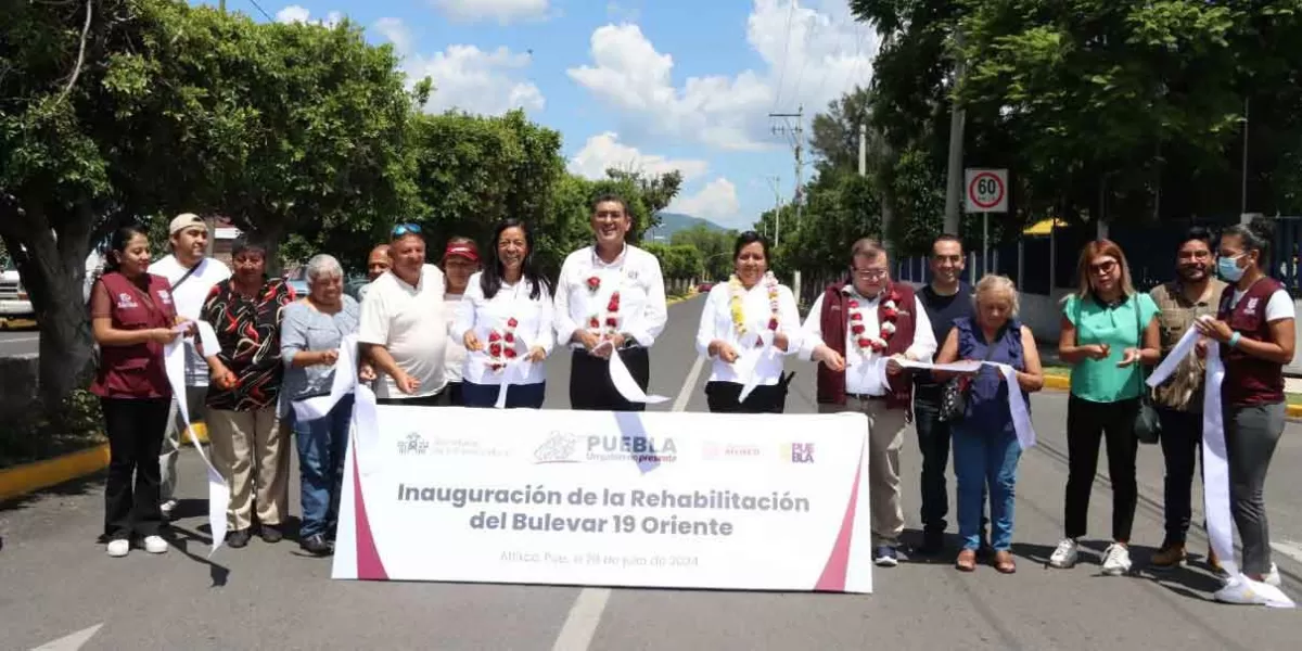 Sergio Salomón y Ariadna Ayala realizan trabajo coordinado en Atlixco