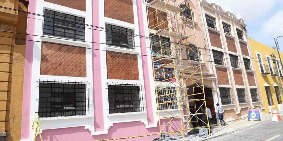 Avanza rehabilitación de inmueble para el Dormitorio Municipal en el centro histórico