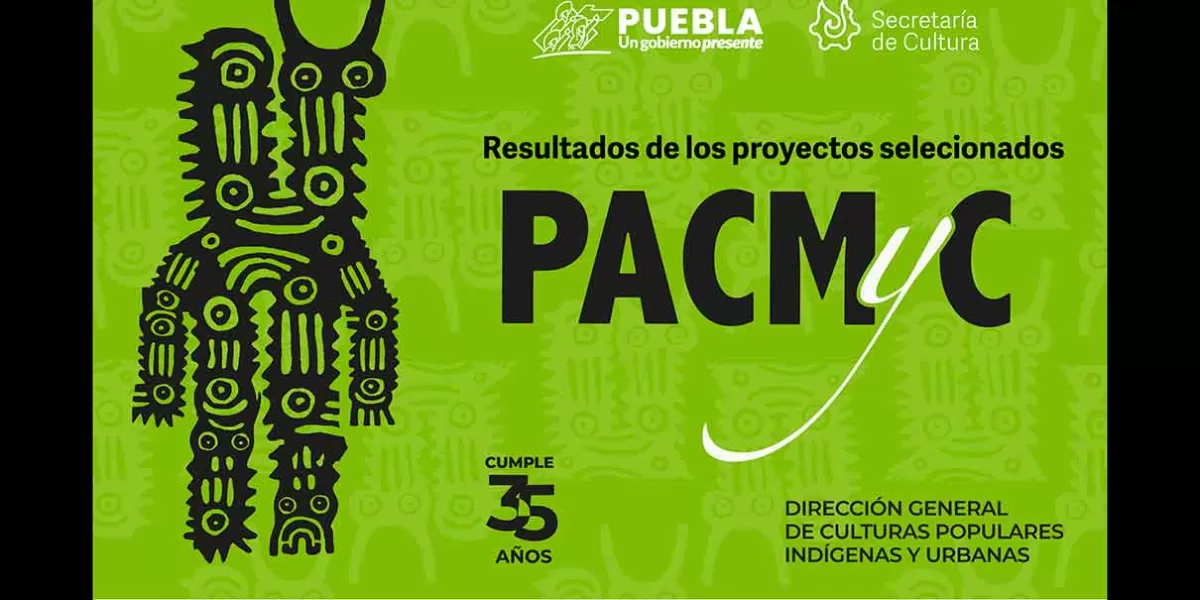 PACMyC 2024 seleccionó 31 proyectos de 21 municipios de Puebla para impulsar la cultura