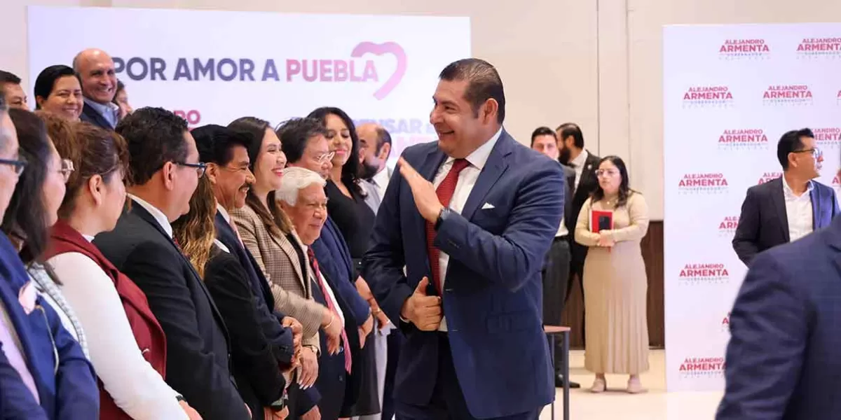 Armenta promete una transición ordenada y un gabinete mayormente femenino en Puebla 