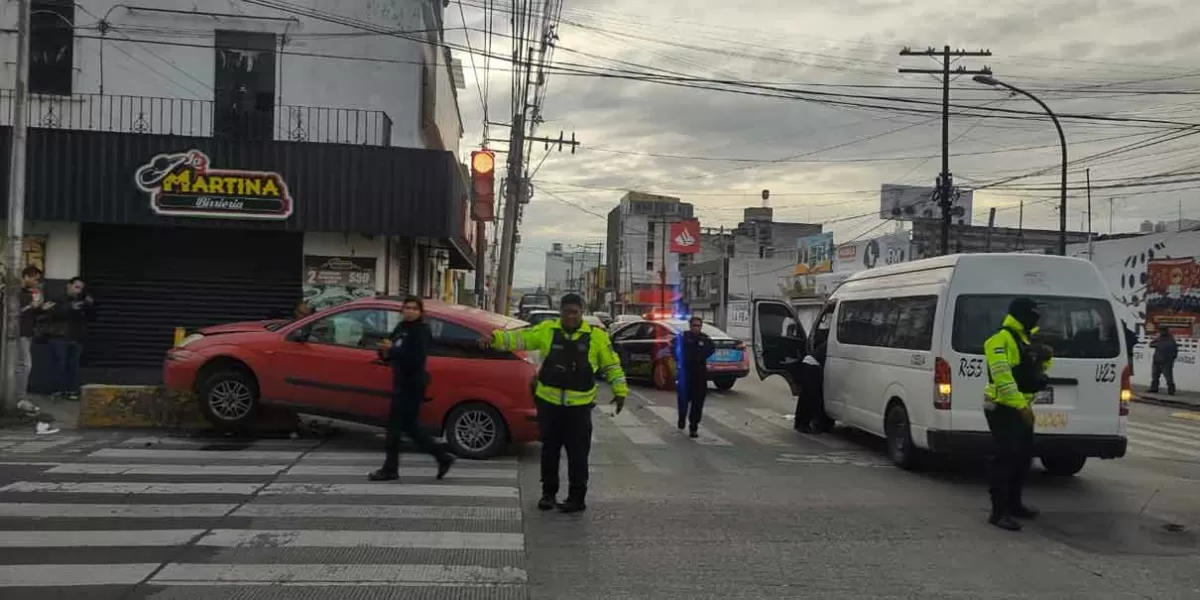 Choque de Ruta S-3 en el Centro Histórico dejó 5 lesionados