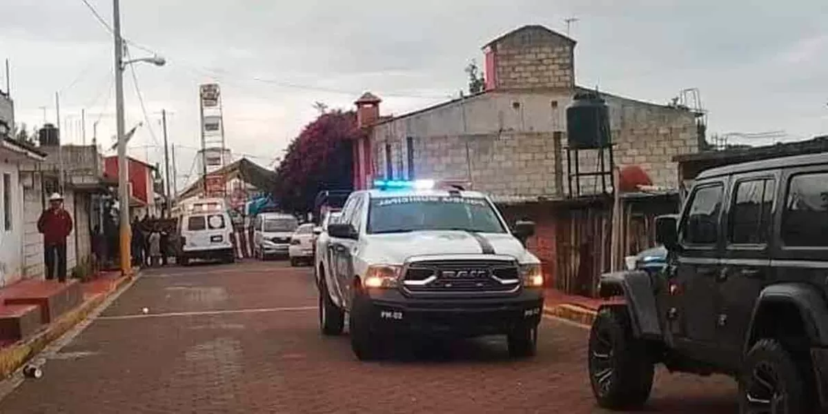 Le dieron un tiro en la cabeza a una mujer durante baile en Tlachichuca