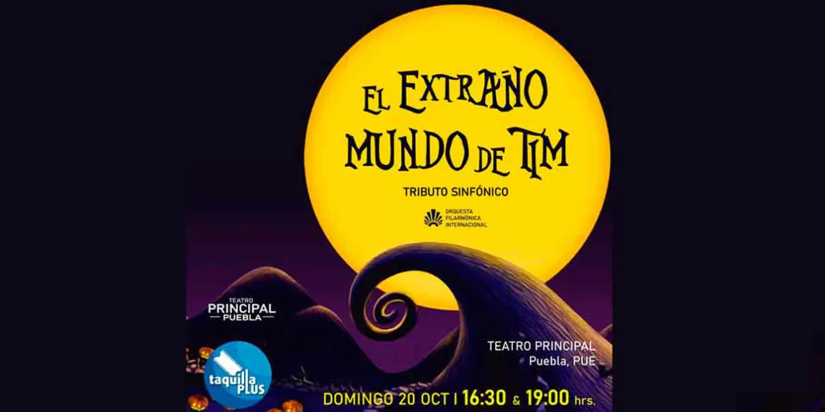 Tributo Sinfónico con “El extraño mundo de Tim” en el Teatro Principal