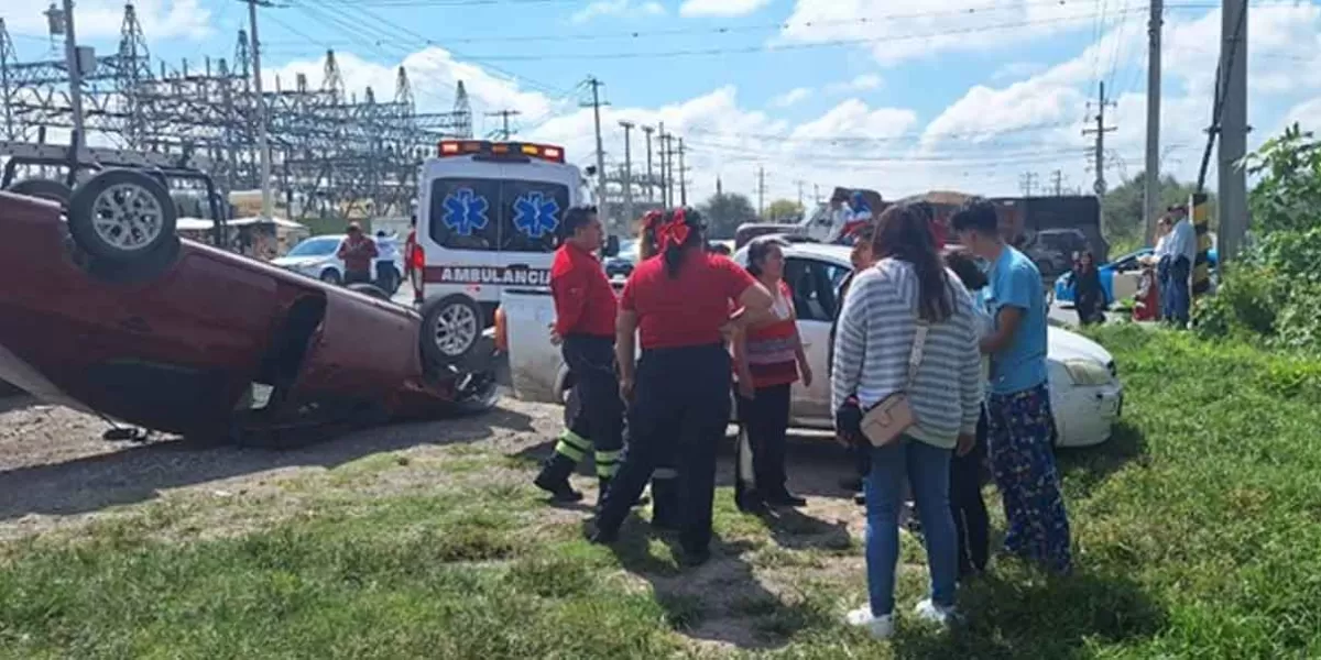 Borracho atropelló a madre e hija en Tehuacán; quedó detenido