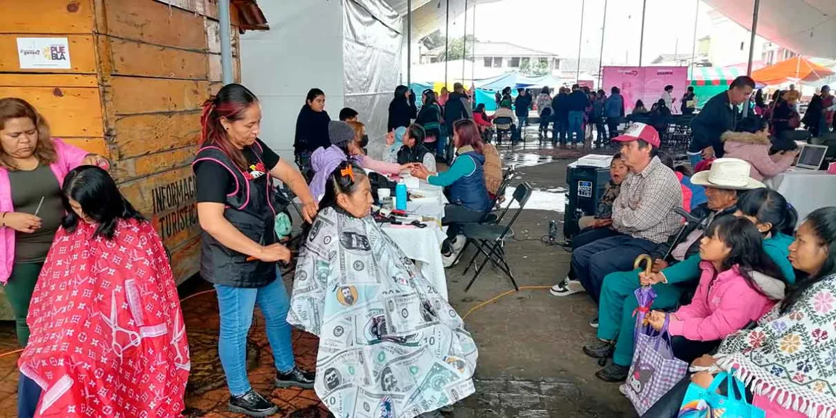 En Hueyapan Red Estatal de Mujeres Armamentistas realizan jornada de atención integral 