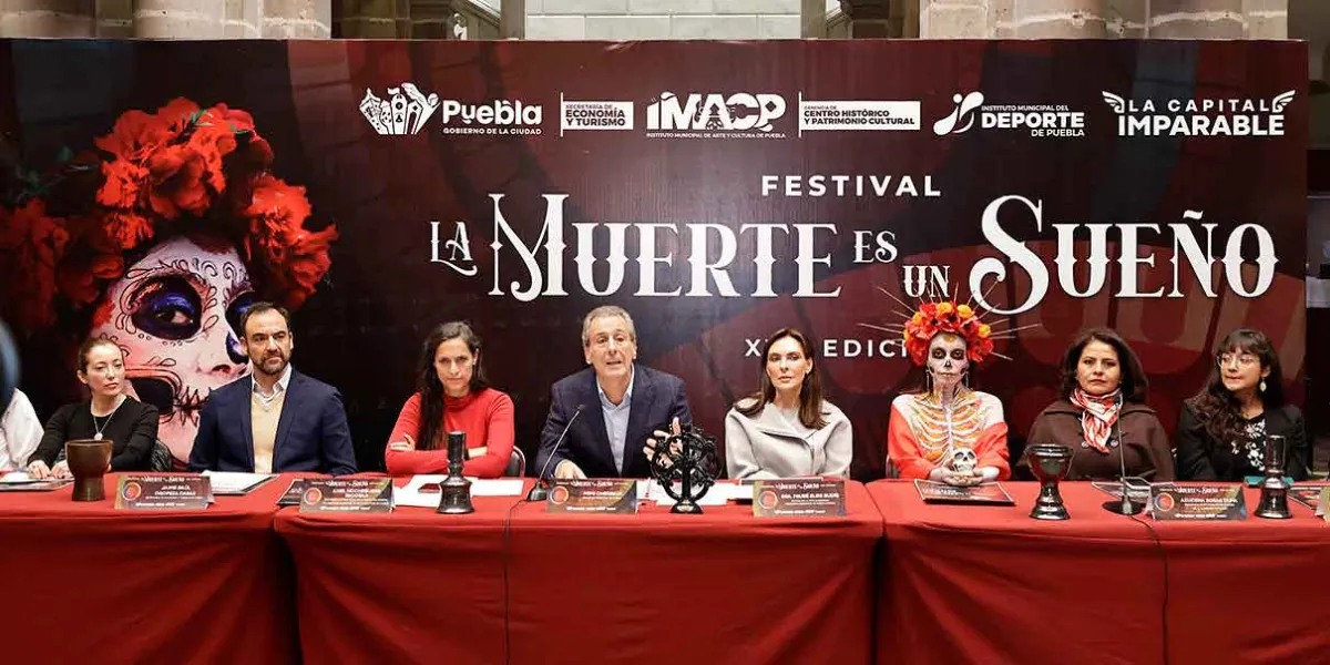 Puebla anuncia el festival “La Muerte es un sueño” con más de 50 actividades 