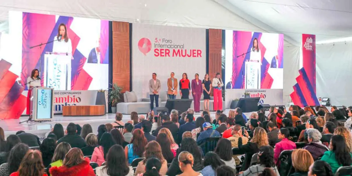 Inauguran en San Andrés Cholula Foro Internacional Ser Mujer