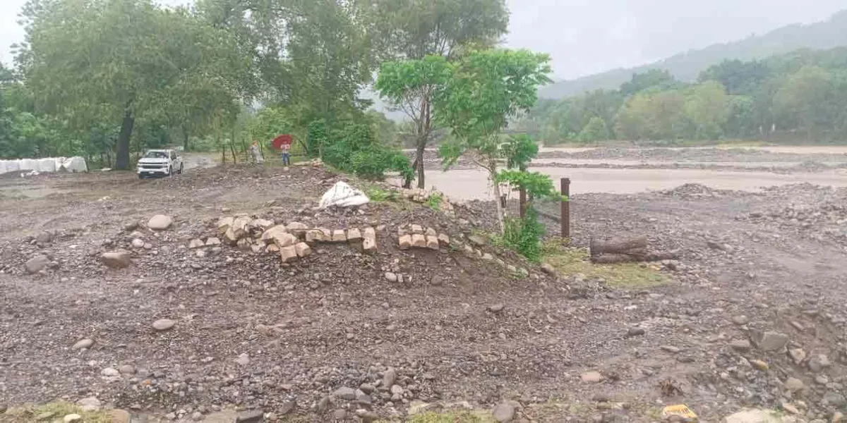 Derrame de combustible en el río San Marcos, en la Sierra Norte