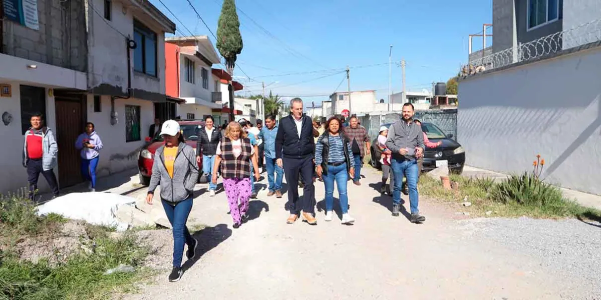 Pepe Chedraui anuncia pavimentación en la colonia Guadalupe Hidalgo