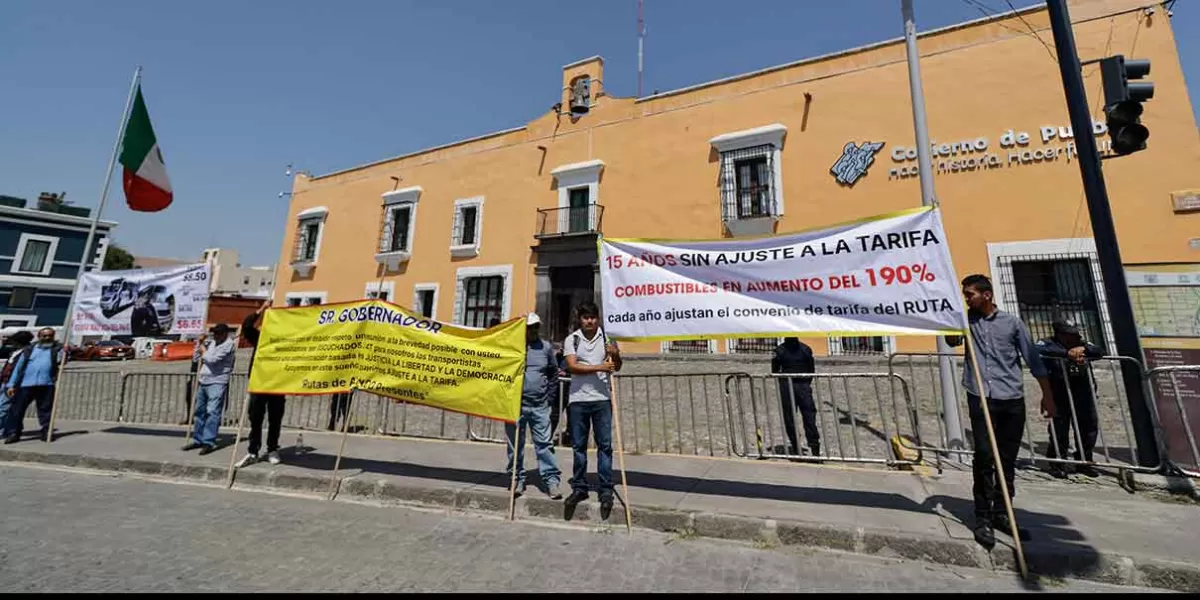 Aumento NO; amenazas del transporte público no rinden frutos