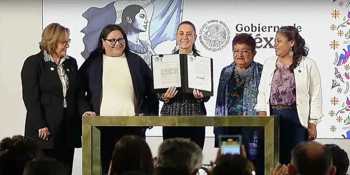 “Mujeres ya estamos en la Constitución”: Sheinbaum firma decreto de igualdad sustantiva