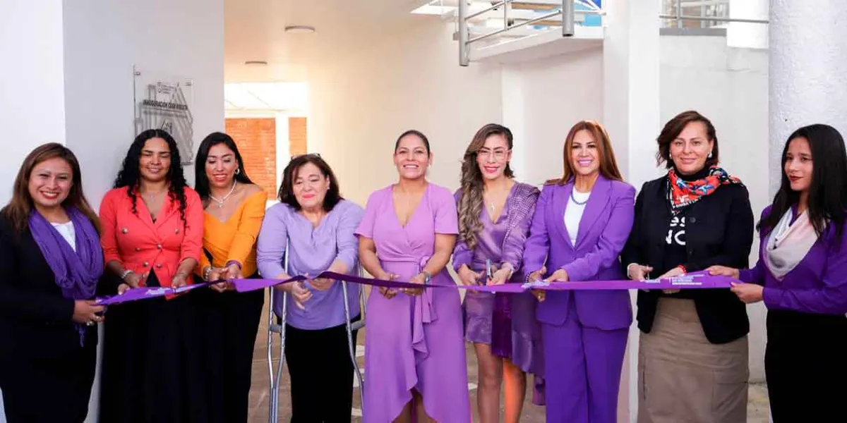 San Andrés Cholula inaugura la 'Casa Violeta' para apoyar a mujeres víctimas de violencia