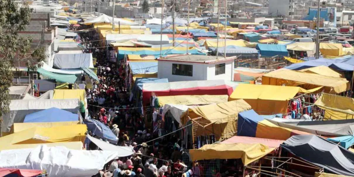 Tianguis de San Martín Texmelucan tendrá nuevo horario decembrino