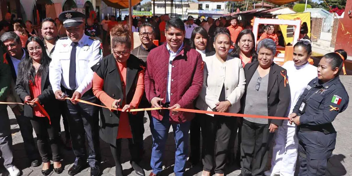 Omar Muñoz Alfaro lidera acciones para erradicar la violencia contra las mujeres en Cuautlancingo