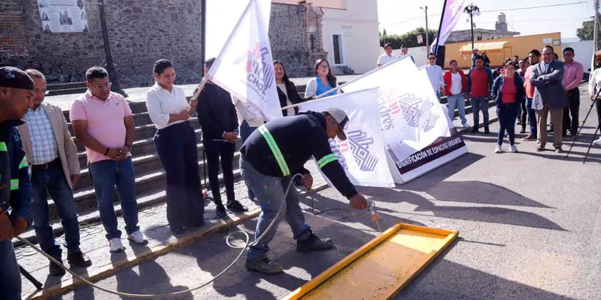 San Andrés Cholula lanza programa “Dignificación de Espacios Urbanos” en Acatepec