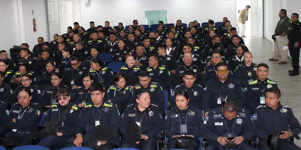 Capacitación policial refuerza confianza ciudadana en Puebla