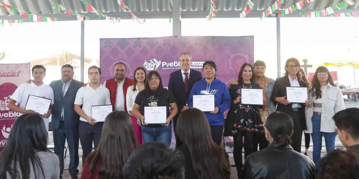 Gobierno de la Ciudad impulsa el Programa Jóvenes Talento en juntas auxiliares