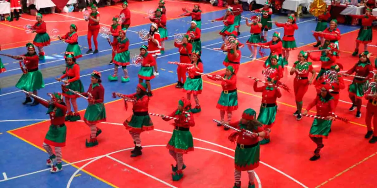 Gran Festival de Activación Física Navideño en la capital