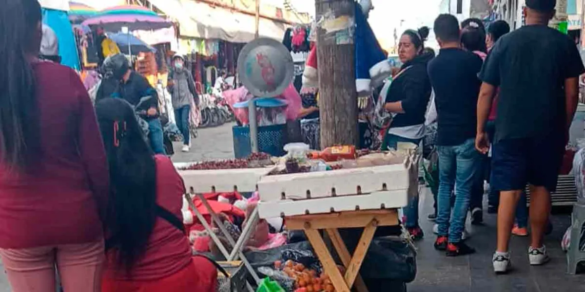 Llaman a liberar calles de Texmelucan para el paso de personas discapacitadas 