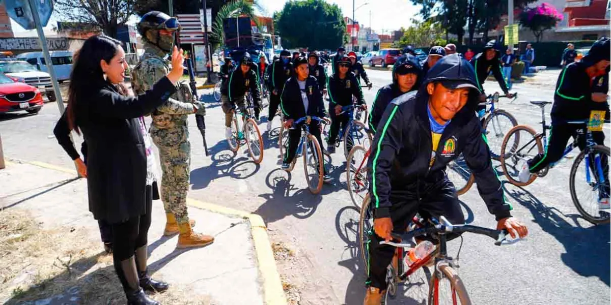 En Cholula, Operativo Navidad Segura y acompañamiento a peregrinos