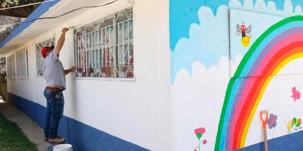 SEP Puebla advierte sobre posibles fraudes relacionados con pintura para escuelas