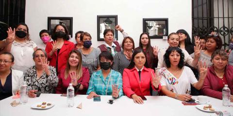 Mujeres de Morena van por la dirigencia estatal; exhortan a afiliarse a la 4T