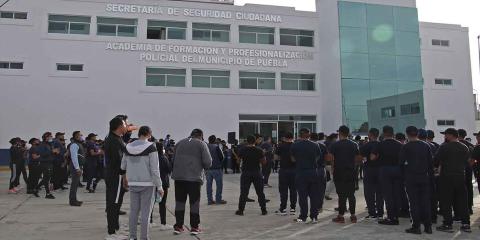 Puebla invierte 17 mdp para capacitación y formación de cadetes policiales