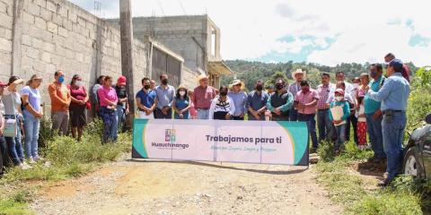 Inició en Huauchinango obra sanitaria en la colonia Nuevo Amanecer