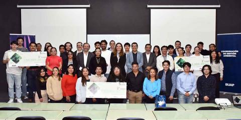 BUAP premia los mejores proyectos de emprendimiento social sostenible con enfoque en los ODS