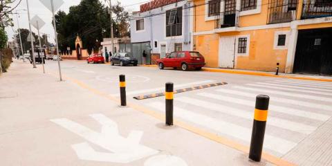 Alcaldesa de San Andrés Cholula inaugura calle rehabilitada en colonia Lázaro Cárdenas