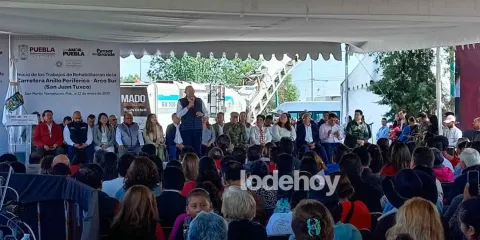 Alejandro Armenta impulsa seguridad y desarrollo económico en Texmelucan