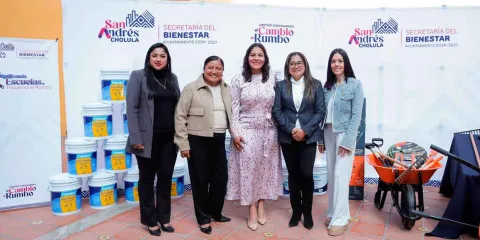 Impulsa gobierno de San Andrés Cholula estímulos para la comunidad escolar
