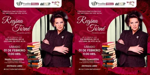Invita IMACP a círculo participativo de lectura en voz alta con Regina Torné