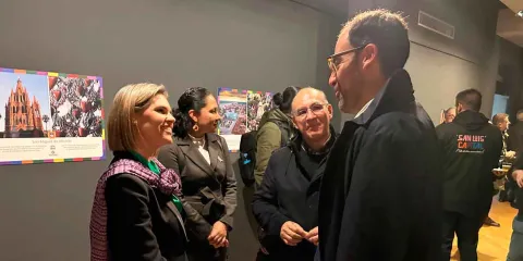 Patrimonio Cultural de la ciudad de Puebla expuesta en Alcalá de Henares, España