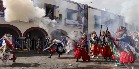¡Listo el Carnaval de Huejotzingo! Más de 500 elementos de seguridad y gran despliegue para la edición 157