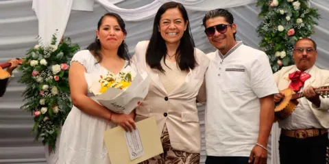 26 parejas de Atlixco dieron el sí en boda colectiva