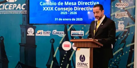 Miguel Alejandro Muñoz lidera el Colegio de Ingenieros Civiles de Puebla