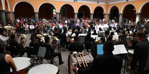 Estreno  de "CECAMBA" celebra el 25 Aniversario del Centro de Capacitación de Música de Banda
