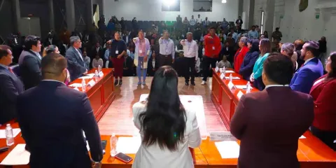 Rindieron protesta los presidentes auxiliares de San Pedro Cholula
