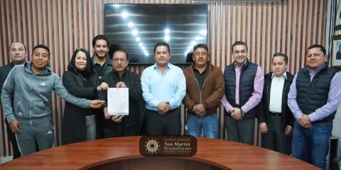 Candidatos de San Buenaventura Tecaltzingo firman pacto de civilidad