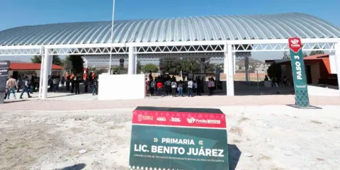 Entregó Chedraui infraestructura educativa en San Francisco Totimehuacán