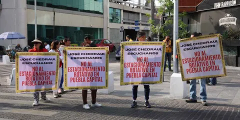 Otra protesta contra Estacionamiento Rotativo; ahora vecinos bloquearon la Juárez