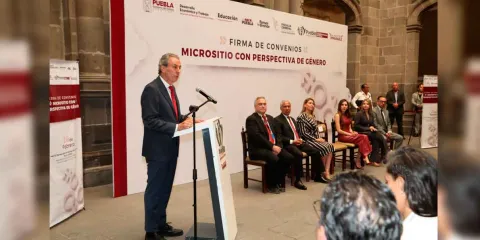 Formaliza Pepe Chedraui colaboración interinstitucional a favor de las poblanas